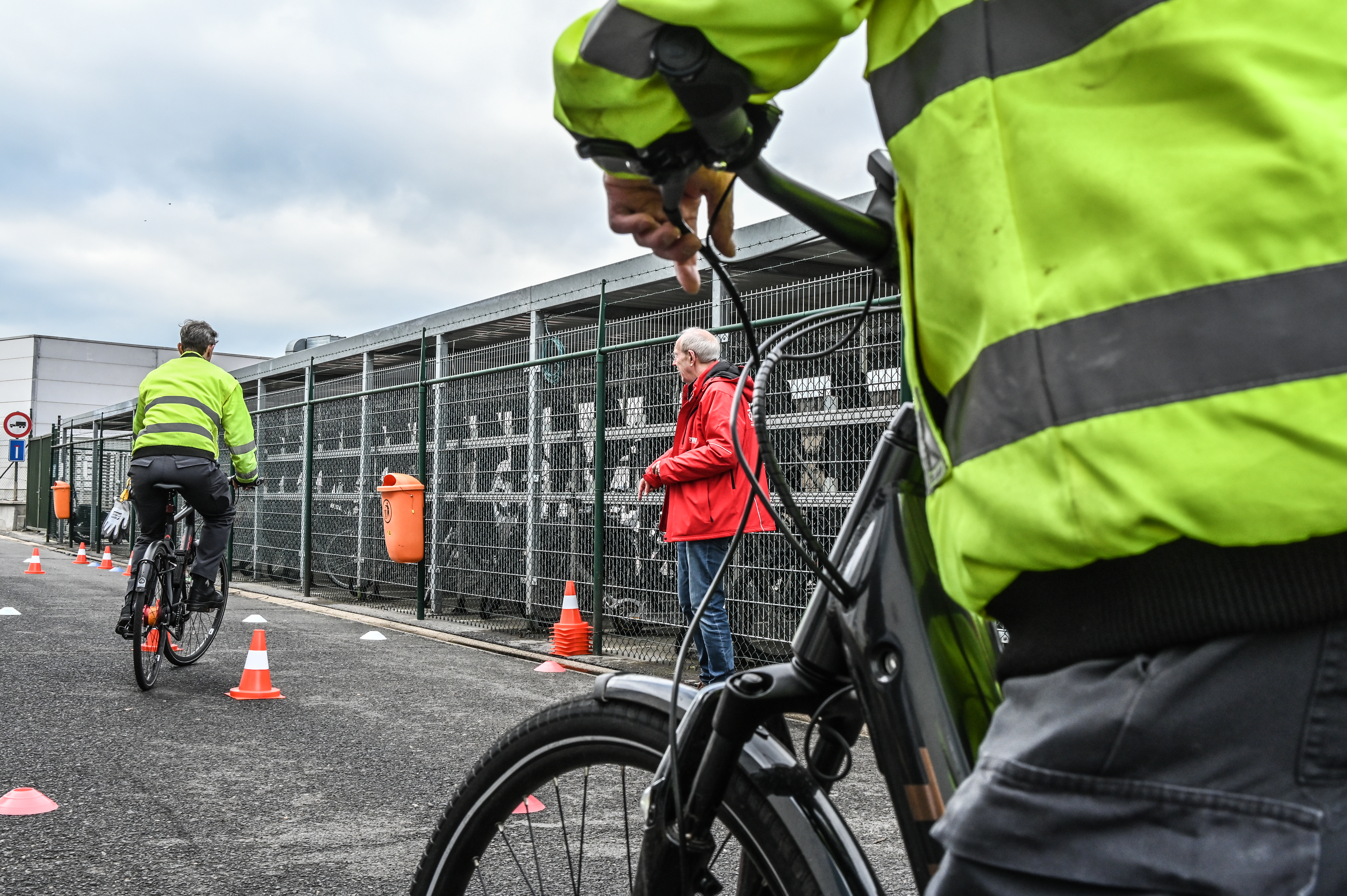 2. Praktijkoefeningen met de fiets