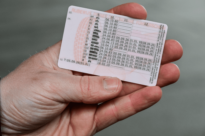 code 95 op het rijbewijs